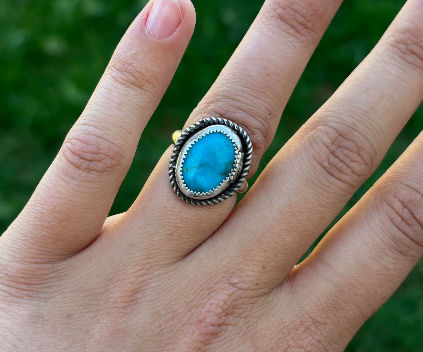 Kingman Turquoise Ring