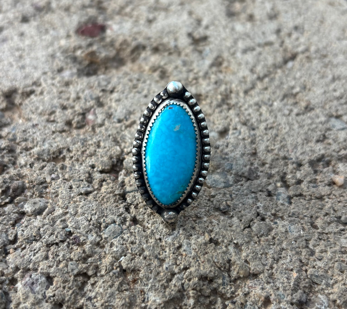 Kingman Turquoise Ring