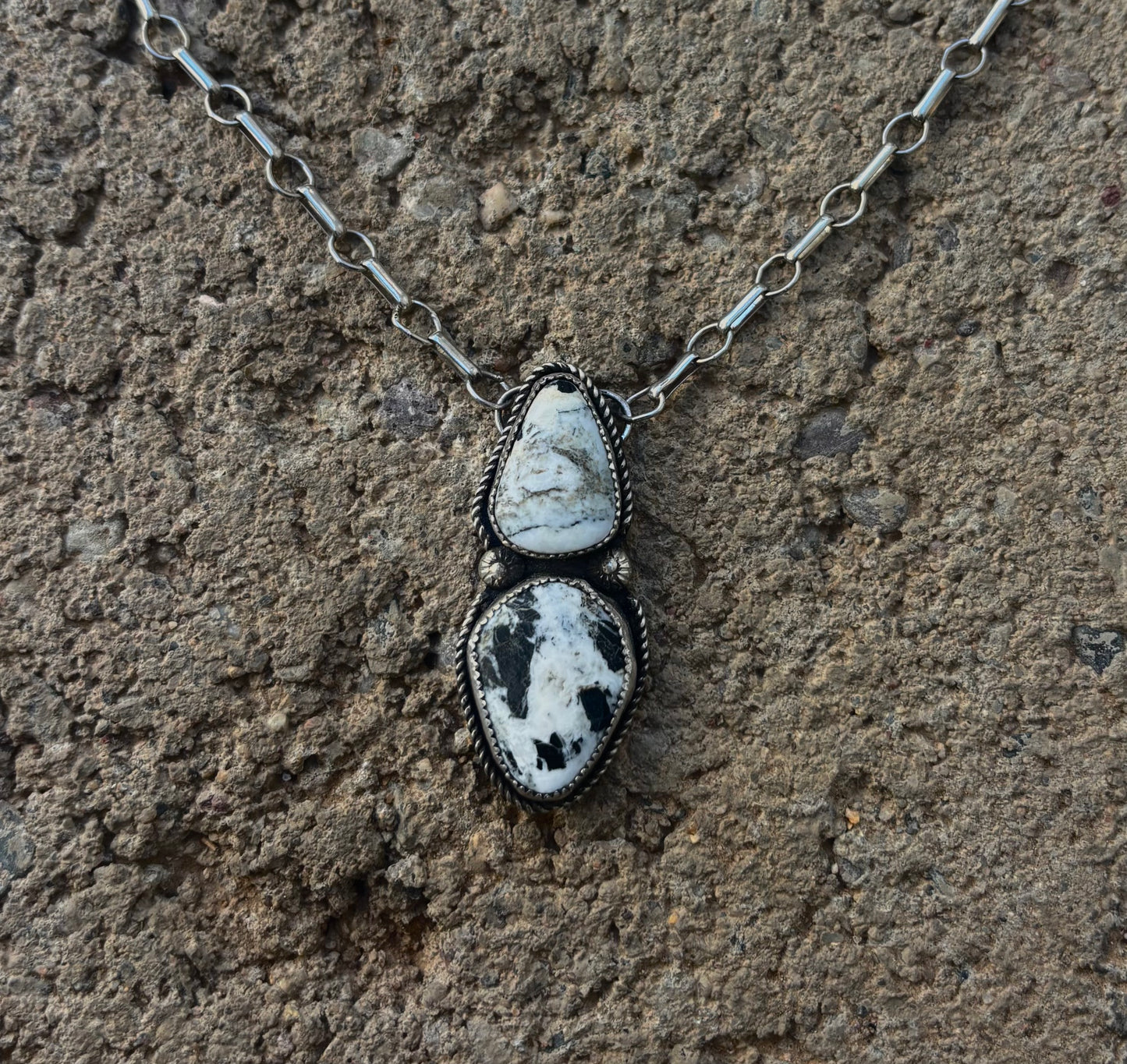 White Buffalo Necklace