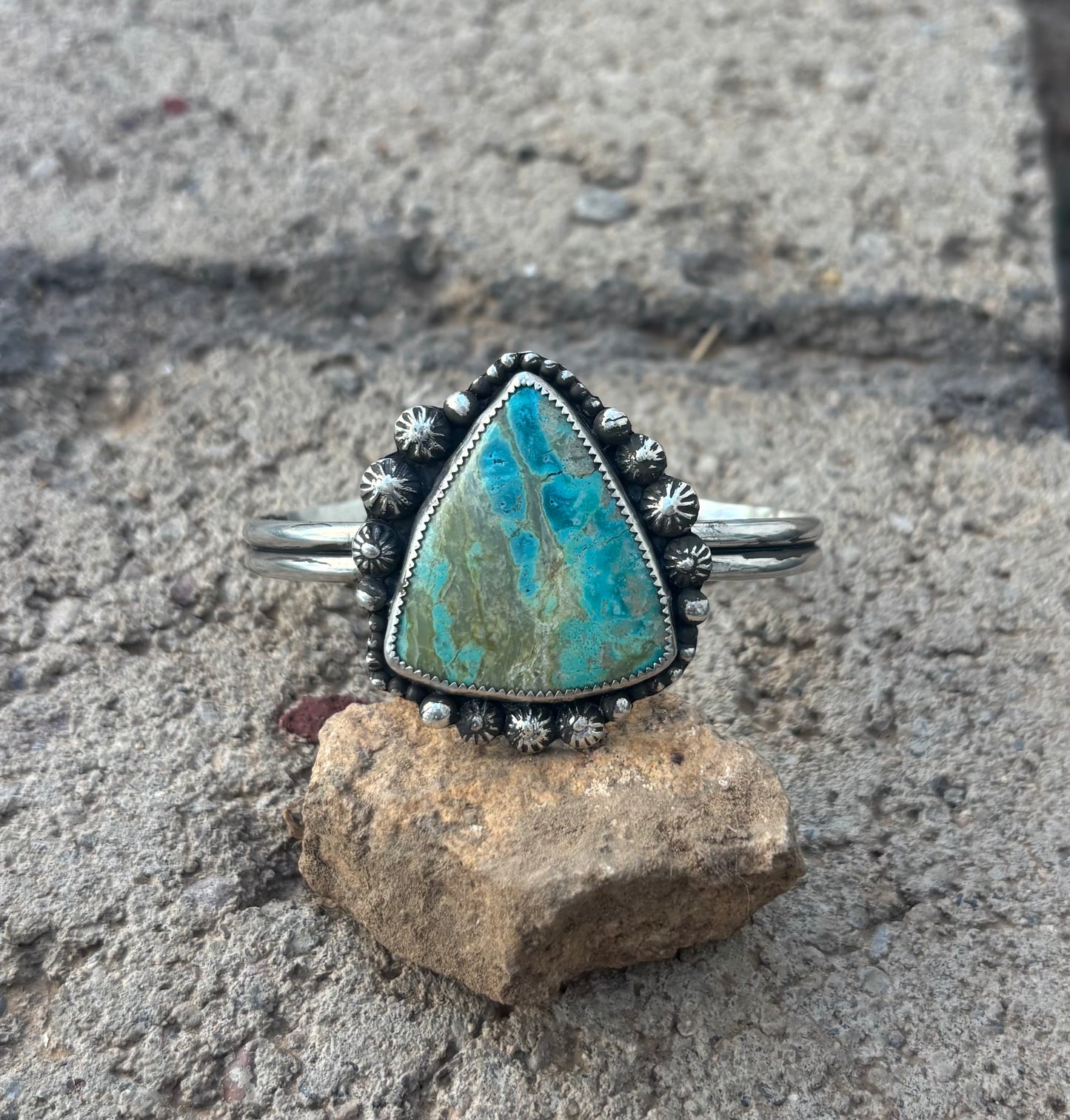 Chunky Turquoise Cuff